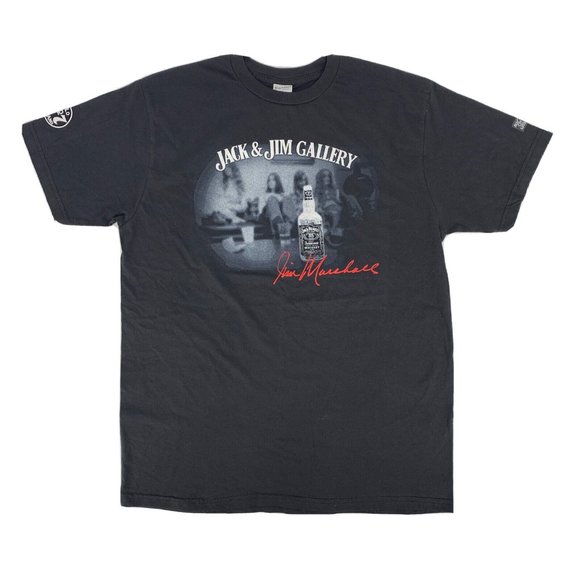 Men's Bay Island Jack & Jim Gallery T-Shirt Black XL Austin‎ City Limits NOS - Picture 1 of 11